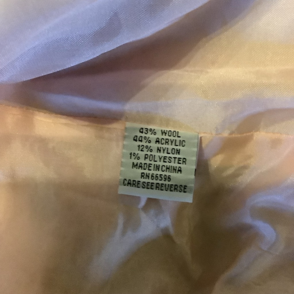 Women's Georgiou Studio Blazer Pink White Size 8 - Picture 12 of 14